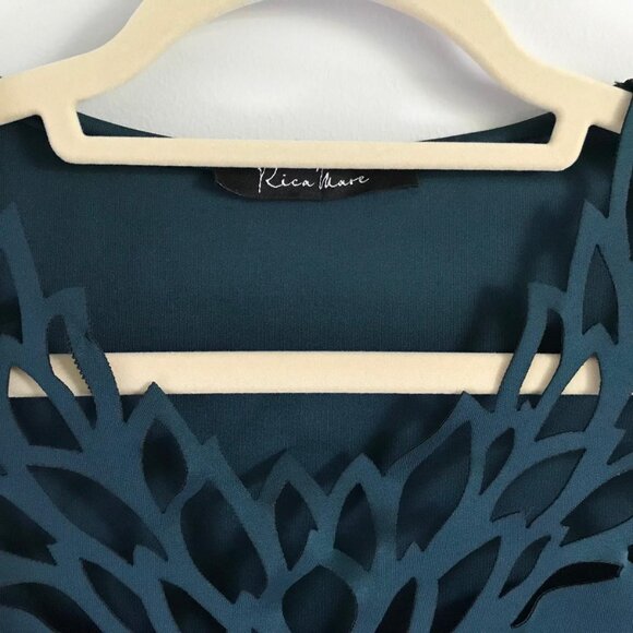 Rica Mare Dark Green Mini Dress, Size XS - Picture 4 of 7